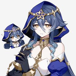 This is a pixiv picture whose title is レイラ💫.