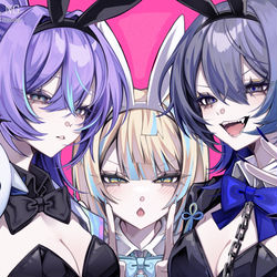 This is a pixiv picture whose title is 🐰.