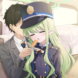 This is a pixiv picture whose title is たべさせてー.
