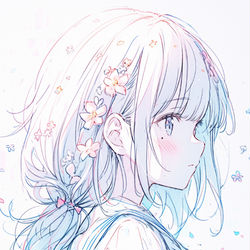 This is a pixiv picture whose title is 『mole』.