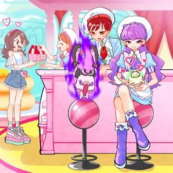 This is a pixiv picture whose title is Jealousyyyy🔥.