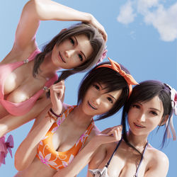 This is a pixiv picture whose title is Girls~.