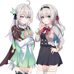 This is a pixiv picture whose title is Firefly & Alya.