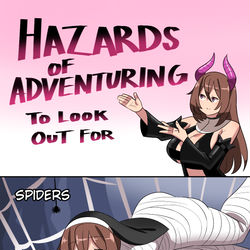 This is a pixiv picture whose title is Hazards of Adventuring.