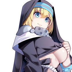 This is a pixiv picture whose title is Iris feeling a bit hot..