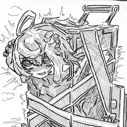 This is a pixiv picture whose title is 战俘箱2.0.