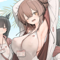 This is a pixiv picture whose title is 出張.