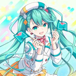 This is a pixiv picture whose title is マジカルミライ2024.