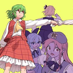 This is a pixiv picture whose title is 【例大祭】新刊「きをつかえ！」.
