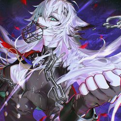 This is a pixiv picture whose title is Lappland.