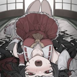 This is a pixiv picture whose title is 風邪ひき霊夢.