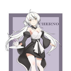 This is a pixiv picture whose title is 女仆琴诺的甜点时间.