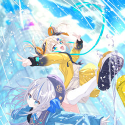 This is a pixiv picture whose title is WEATHERPLANET！！.