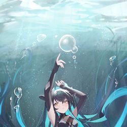 This is a pixiv picture whose title is 30日目 リトルマーメイド.