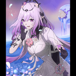 This is a pixiv picture whose title is Castorice.
