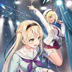 This is a pixiv picture whose title is レスレリアーナのアトリエ　メモリア.
