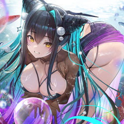 This is a pixiv picture whose title is Little mermaid.