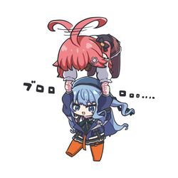 This is a pixiv picture whose title is みこコプター.