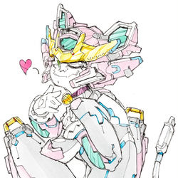 This is a pixiv picture whose title is ガンミィちゃん.