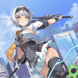 This is a pixiv picture whose title is 0号・アンビー.