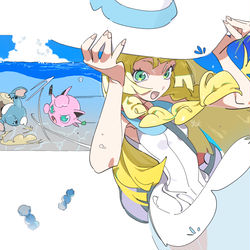 This is a pixiv picture whose title is アローラ！！.