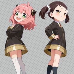 This is a pixiv picture whose title is Anya Becky.