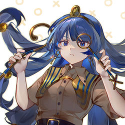 This is a pixiv picture whose title is 百日绘-day37 道神驯子.