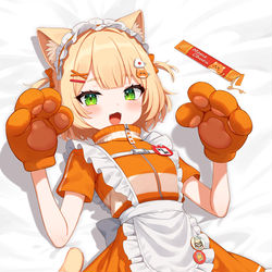 This is a pixiv picture whose title is NYA～🐾.