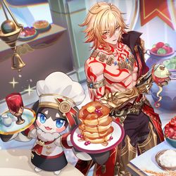 This is a pixiv picture whose title is パムとモーディス.