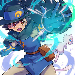 This is a pixiv picture whose title is 波導の勇者.
