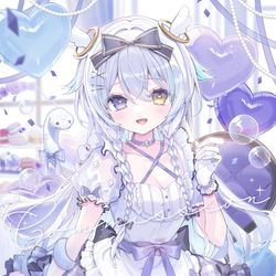 This is a pixiv picture whose title is セシリア様生誕祭イラスト.