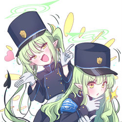 This is a pixiv picture whose title is 勝利のポーズ🌟.
