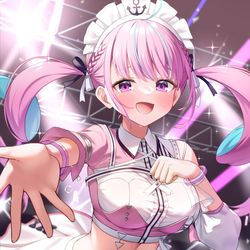This is a pixiv picture whose title is これからも私を見てて！.