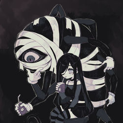 This is a pixiv picture whose title is new friends.