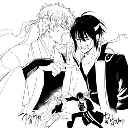 This is a pixiv picture whose title is 高銀log②.