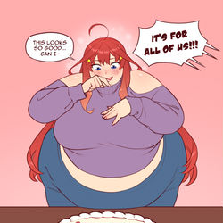 This is a pixiv picture whose title is Itsuki's(?) Birthday Cake.