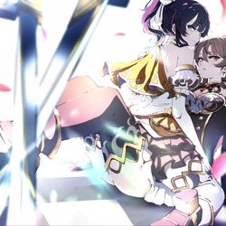 This is a pixiv picture whose title is 神雨.