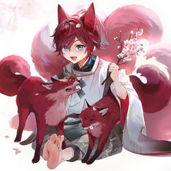 This is a pixiv picture whose title is こどもの日.