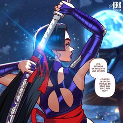 This is a pixiv picture whose title is PSYLOCKE potazooo.