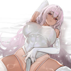 This is a pixiv picture whose title is SKEB.