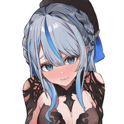 This is a pixiv picture whose title is 見えていルカ？.