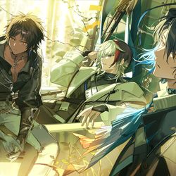 This is a pixiv picture whose title is アークナイツ６周年.