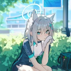 This is a pixiv picture whose title is day24 砂狼シロコ.