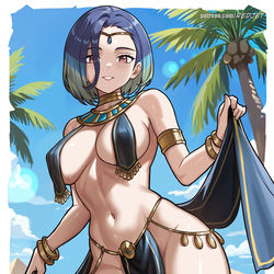 This is a pixiv picture whose title is サザレ  - Egyptian Dancer.