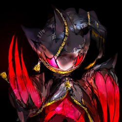 This is a pixiv picture whose title is メガジュペッタ.