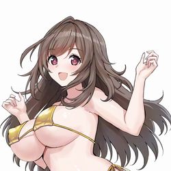 This is a pixiv picture whose title is 金MB恋鐘.