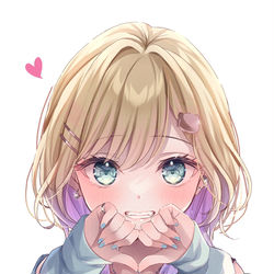 This is a pixiv picture whose title is 「だーいすき♡」.
