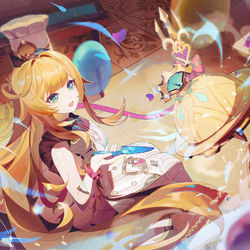 This is a pixiv picture whose title is 可爱菲~.