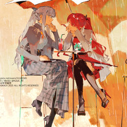 This is a pixiv picture whose title is ☀️🌧️.