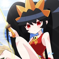 This is a pixiv picture whose title is アシュリー.